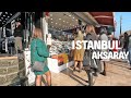 İstanbul Aksaray 'da Yürüyüş Turu 5 Aralık 2021/4k UHD 60fps