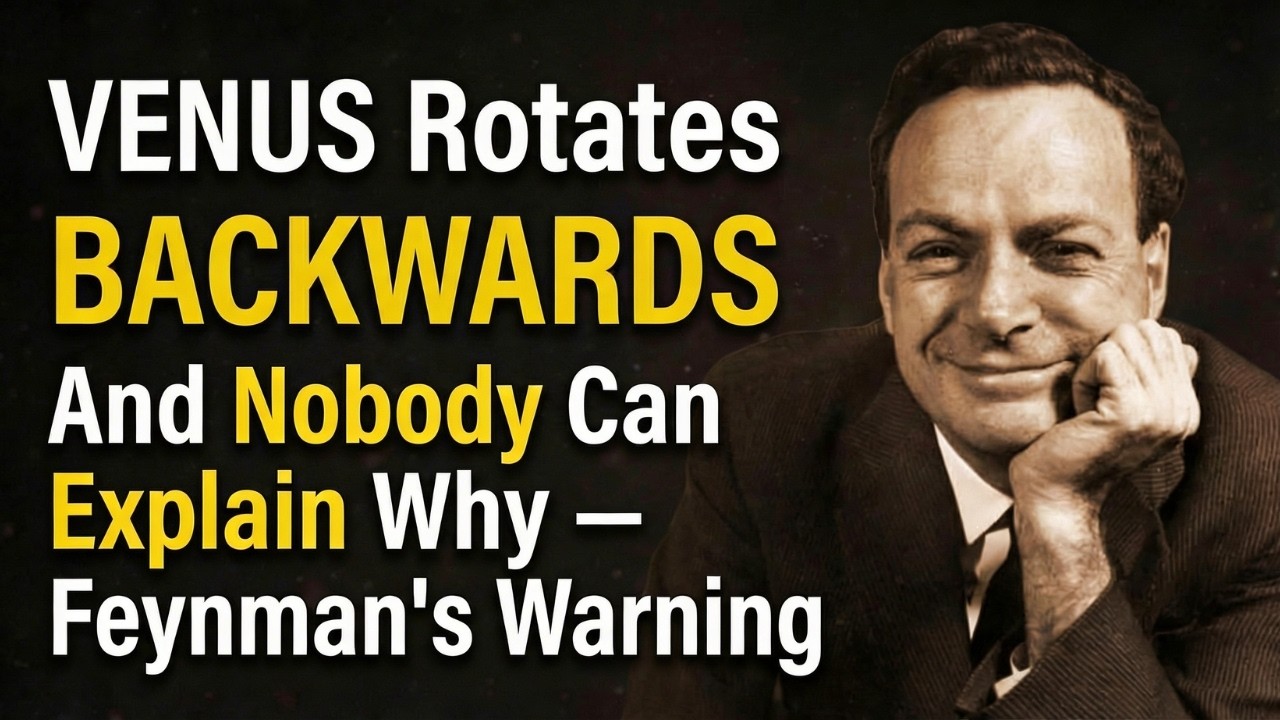 VENUS Rotates BACKWARDS And Nobody Can Explain Why — Feynman's Warning