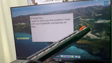 Keychron K1 V4 Bluetooth Issue with Macbook Pro Early 2015