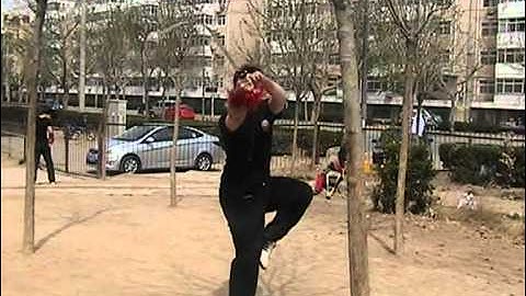Shang Xing Yi Quan - Lian Huan Jian (Straight Sword) Practice