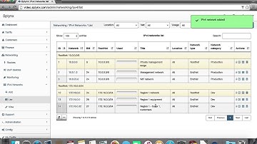 Splynx  IP address management