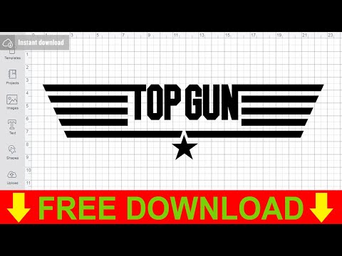 Topgun Svg Free Cut Files for Silhouette Instant Download