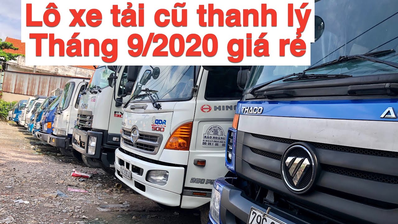 Thanh Lý Mua Bán Xe Tải Cũ Giá Cao Tại Tphcm  Mua bán xe tải cũ