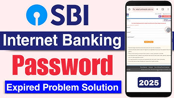SBI Internet Banking Password Expired Problem 2025 | Yono Sbi Password Expired