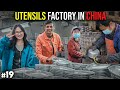 Visiting factory and gurudwara in china 