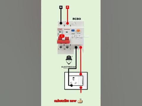 😱4 pole rcbo wiring diagram🔥 wiring diagram of rcbo👍😱#viral #shirts #