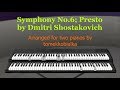 Shostakovich: Presto from Symphony No.6, for Two Pianos (MIDIJam)