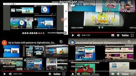 Up to faster bigparison to Alphablocks, Unikitty And Crossover