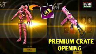 NEW PREMIUM CRATE OPENING BGMI😍 | UMP45 SKIN OPENING | BGMI PREMIUM CRATE IS HERE