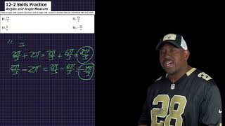 McGraw Hill Algebra 2, Chapter 12, Lesson 2 - (Trigonometric) Angles and Angle Measure