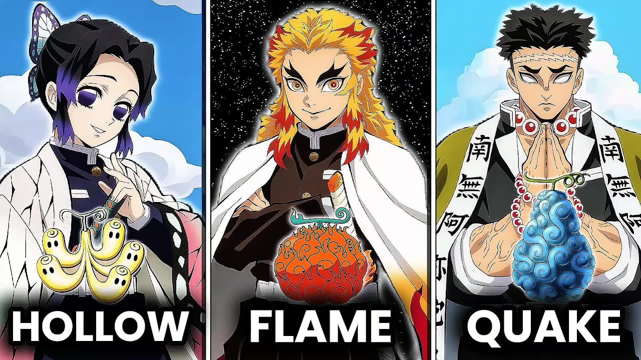 I Gave The Hashira The PERFECT Devil Fruits (Stronger than Luffy...)