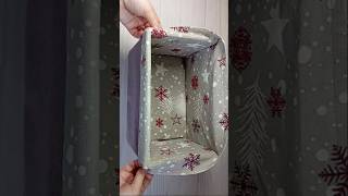 Wow! I didn't expect it to look THIS amazing! Collapsible box DIY result