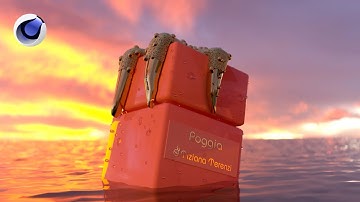 Tiziana Terenzi Poggia perfume 3d animation - Cinema 4d