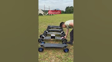 Ecomobl electric longboard & electric mountain board & off road electric skateboard #skateboarding
