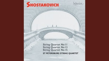 Shostakovich: String Quartet No. 15 in E-Flat Minor, Op. 144: I. Elegy. Adagio