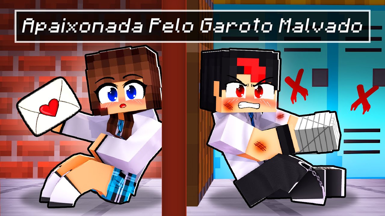 MIIKA está APAIXONADA pelo GAROTO MALVADO no Minecraft ◂Miika▸