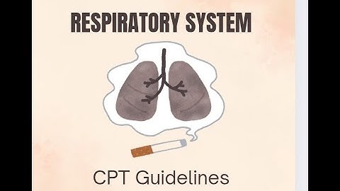Respiratory system cpt guidelines for cpc exam #telugu #questions #answers #medicalcodingclasses