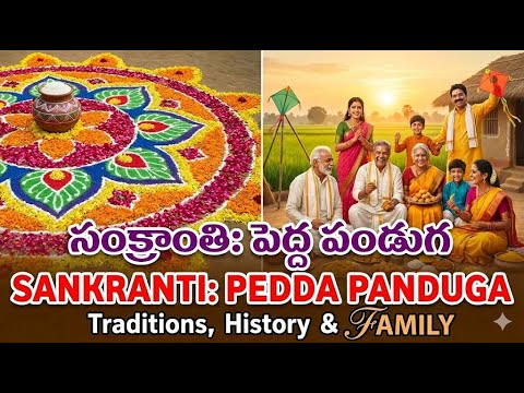 Sankranti: History, Customs & Family Bonds of the Big Festival || Telugu Traditions || #telugutra...
