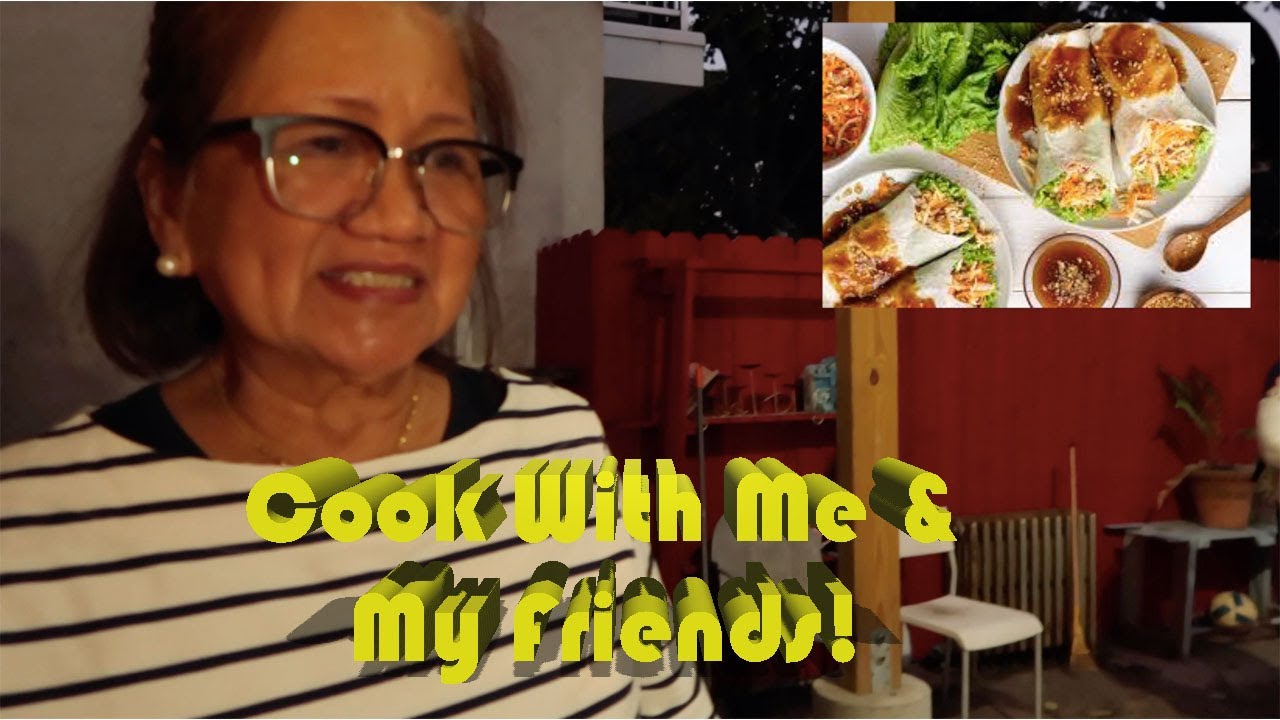 Grandma And Friends Making Lumpia Sariwa Youtube