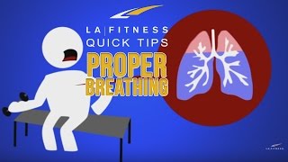 What is the proper breathing technique while weight lifting? - Quick Tips - LA Fitness
