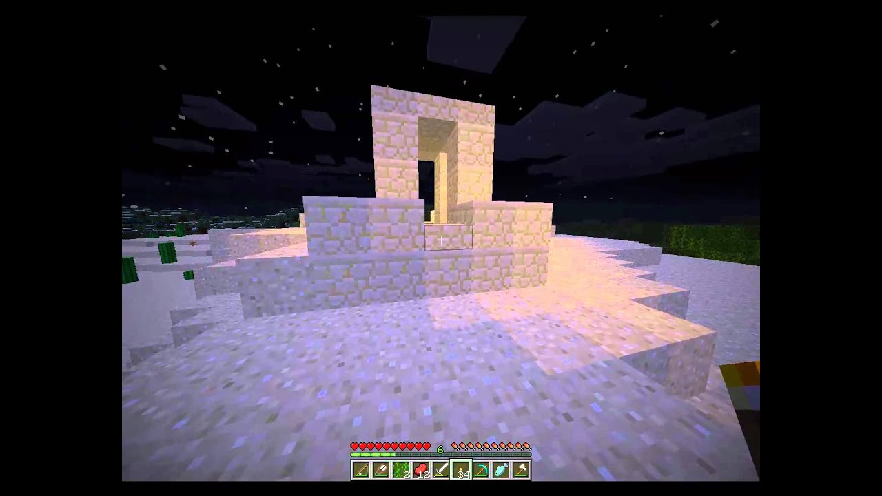 minecraft desert structure (well) YouTube