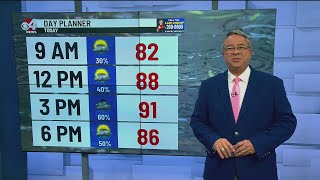 Bryan Hale talks about the showers Thursday morning