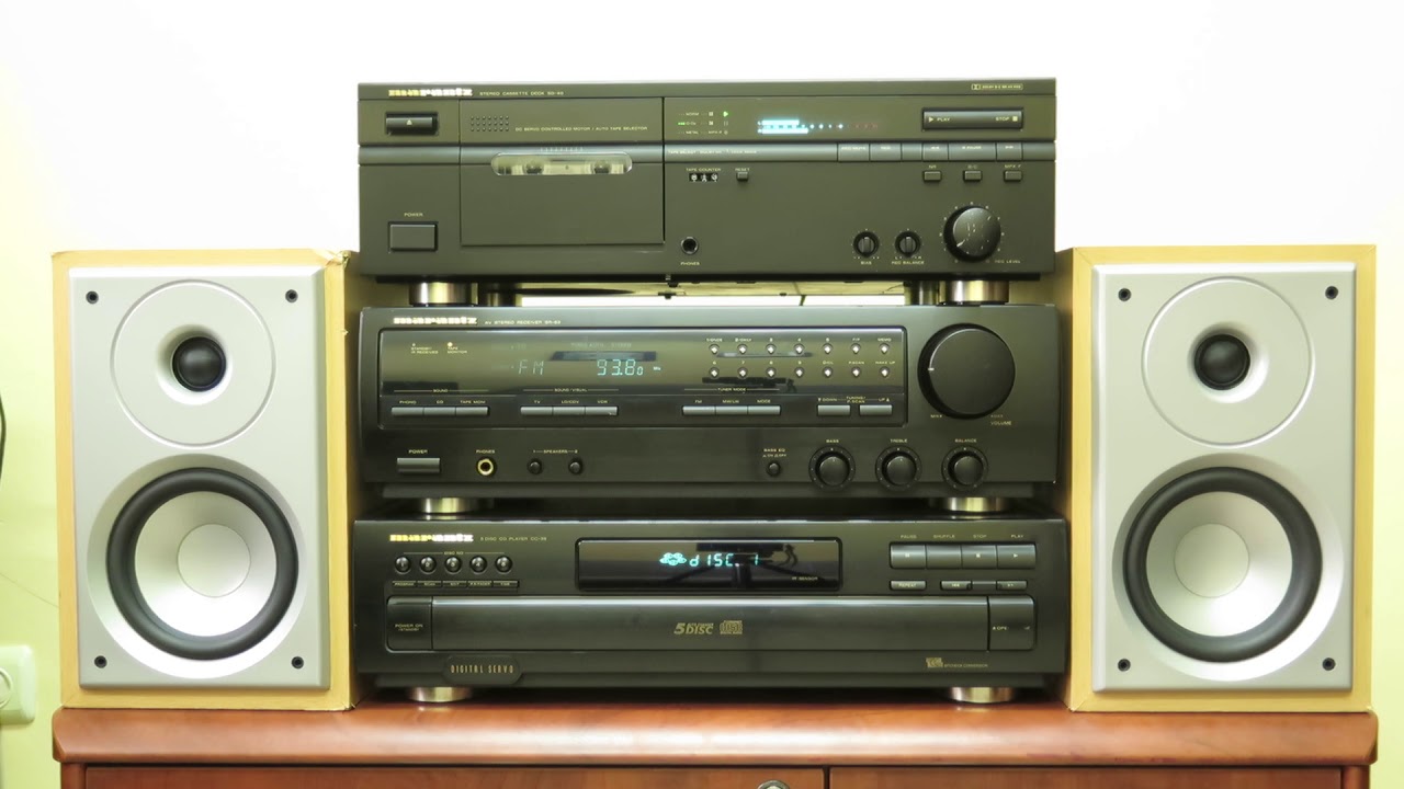 marantz SD-63 & DENON PMA-1000G セット Marantz SR 63 Marantz SD 40 Denon SC G101 - YouTube