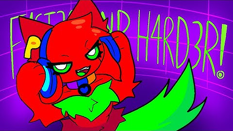 F4ST3R and H4RD3R !!! // animation meme ❤️💚 (flash warning)