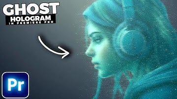 How To Add GHOST HOLOGRAM Effect In Premiere Pro (Beta)