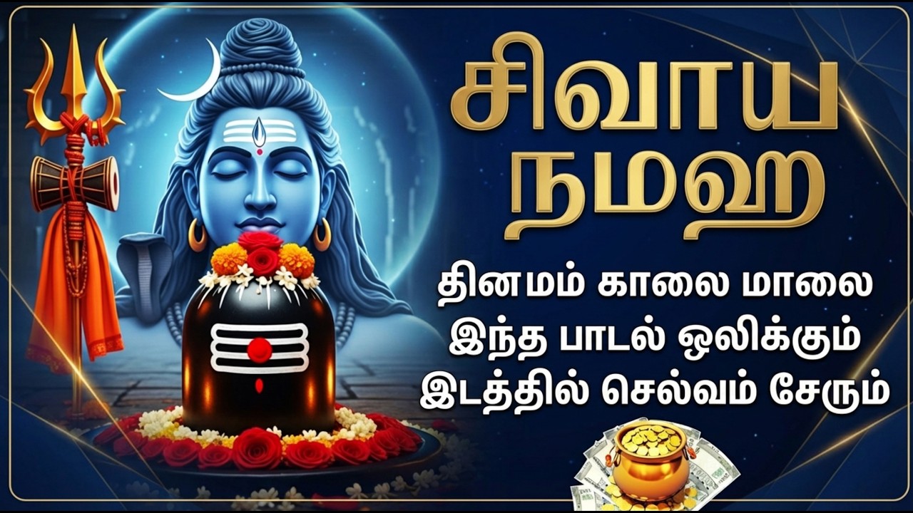 Monday Special Shivan Tamil Bakthi Padalgal | Om Namah Shivaya 🙏| Lord Shiva Bhakti Songs In Tamil