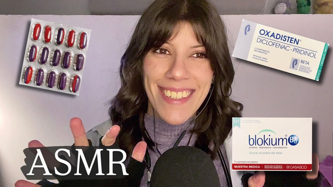 ASMR🩺ROLEPLAY de FARMACIA | Soft Spoken Farmaceutica | Español Argentina
