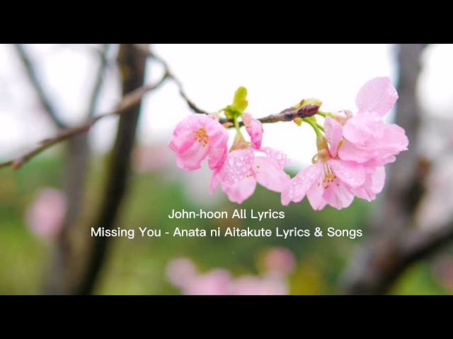 Missing you by john hoon class=