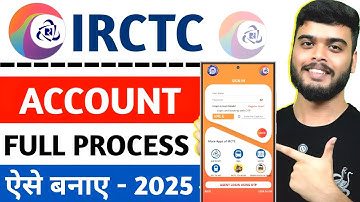 IRCTC Account Kaise Banaye 2025 | How to Create IRCTC Account Step by Step | IRCTC ID Kaise Banaye