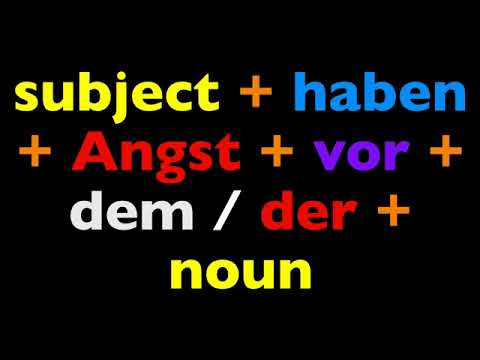Let's Learn German! Lesson 65: the 30 animals reviewed, and how to say "I'm NOT afraid"