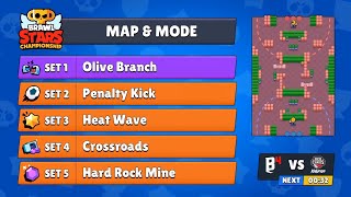 Olive Branch Set 1 | B4 Esports vs Red Canids | Brawl Stars Championship 2020 - July Finals - Day 2