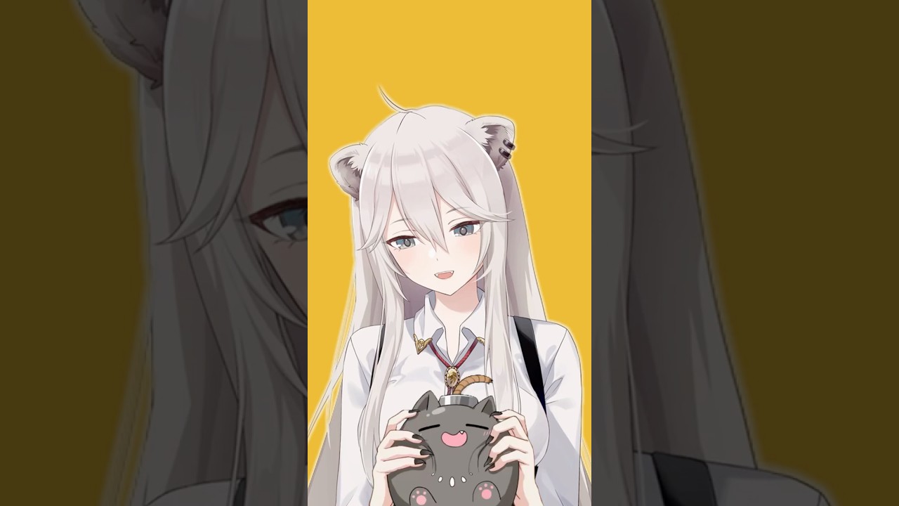 やってみたかっただけ【獅白ぼたん/ホロライブ】#ssrb #animation #anime #shorts #kawaii #hololive