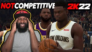 Why NBA 2Ks lack in 'competitive' play