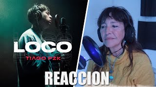 PSICOLOGA REACCIONA A Tiago PZK - Loco (Video Oficial)