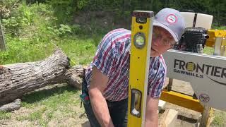 Part 1: Full Day of Milling On My Portable Frontier Sawmill