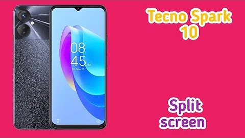 Split Screen On In Tecno Spark 10, Create Dual Screen In Tecno Spark 10, How To Use Floating