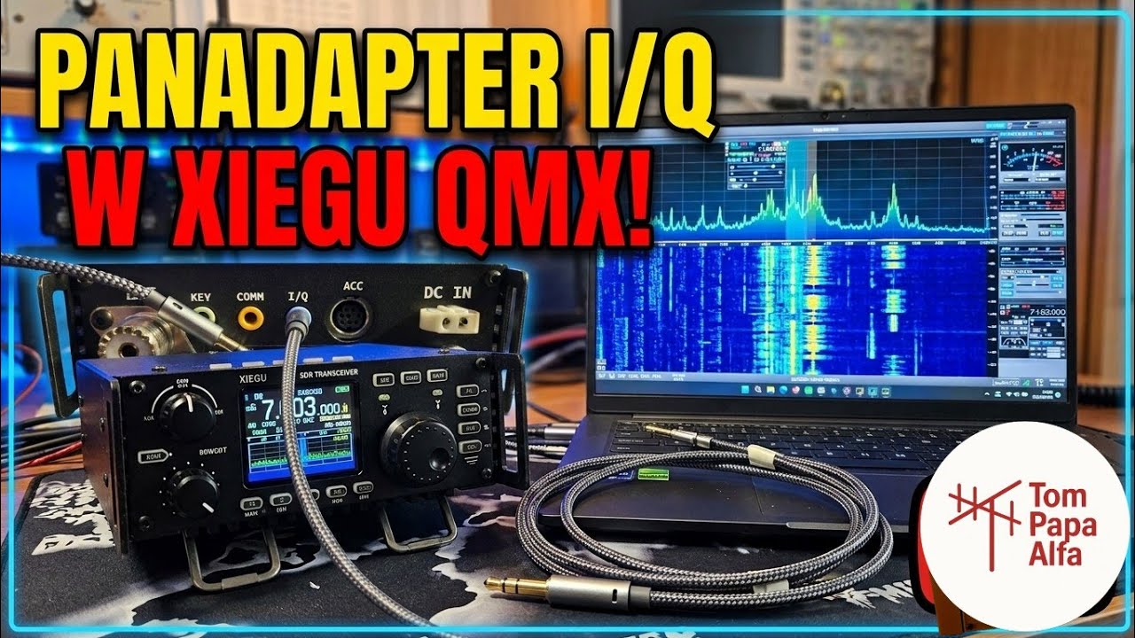 Xiegu QMX+ I/Q panadapter SDR