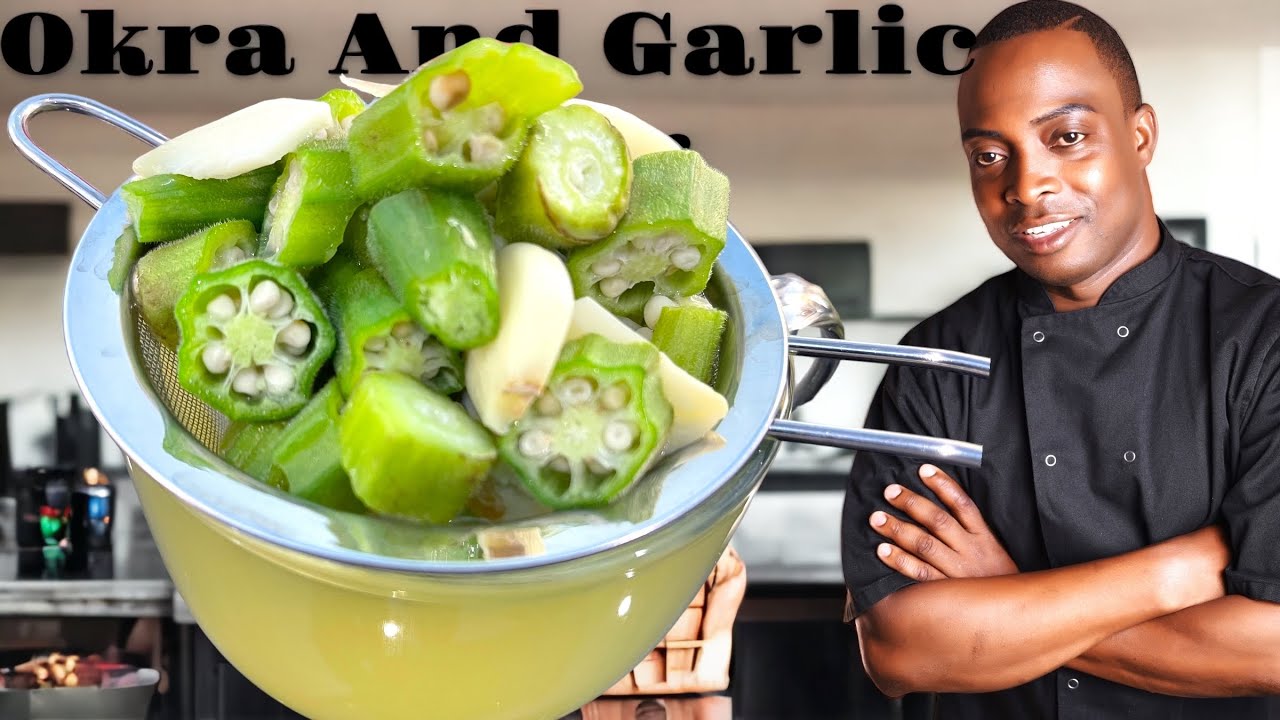 How to lower high blood pressure immunity high ( BP) Garlic and Okra