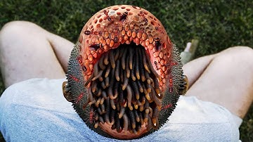 Deep Cleaning Animation - ASMR Removing Ticks, Maggots and insects from Head