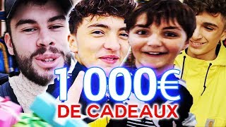 On offre 1 000€ de cadeaux à des abonnés dans la rue ! (ft. Inoxtag)