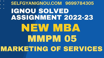 mmpm 5 solved assignment 2022-23
