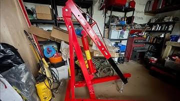 2 Ton Engine crane/Hoist ,Assembly from start to finish,brought from eBay and very impressed 👍