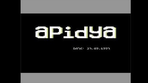 C64  Intro: Apidya Intro V1 0 by Adequate 1997