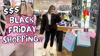 COME BLACK FRIDAY SHOPPING WITH ME! 🛍️ shopping mall vlog