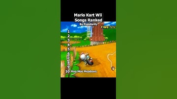 Mario Kart Wii Songs Ranked!! #mariokart #mariokartwii #videogamemusic