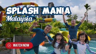 ร้อนนัก เล่นน้ำสิค่ะ รออะไร Splash Mania Water Park Malaysia #malaysia #splashmania #waterthemepark